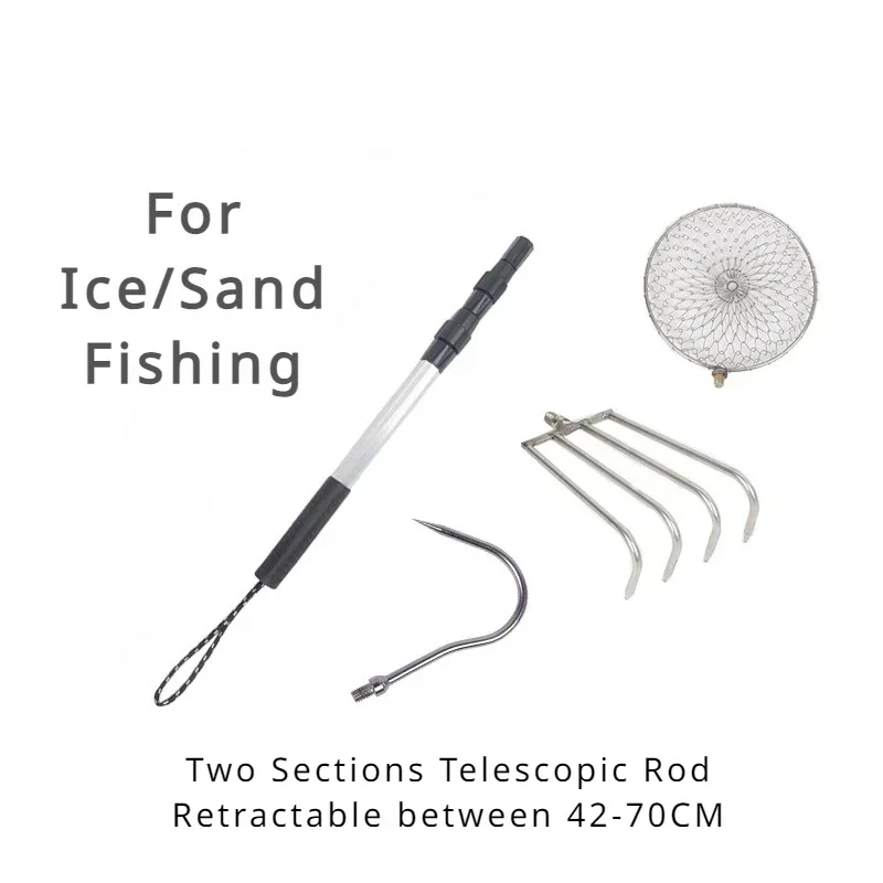 Stainless Steel Telescopic Rod – Fishing Rod Ice Bewertung und Preis