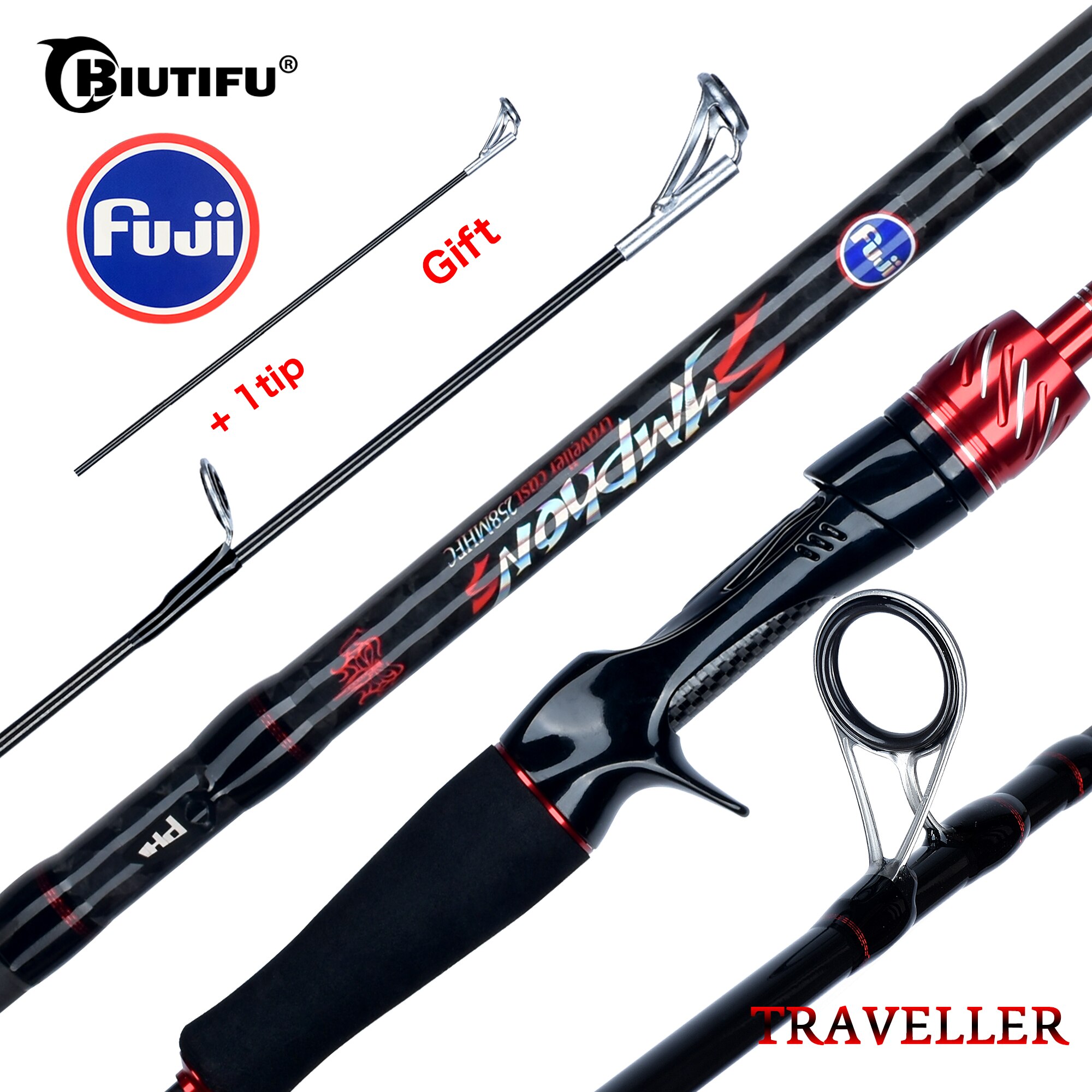 BIUTIFU Traveller Spinning Cas – Fishing Rod Ice Bewertung und Preis