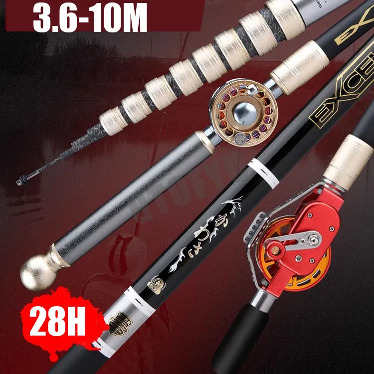 High Carbon Variable 3.6-10M M – Fishing Rod Combo Bewertung und Preis