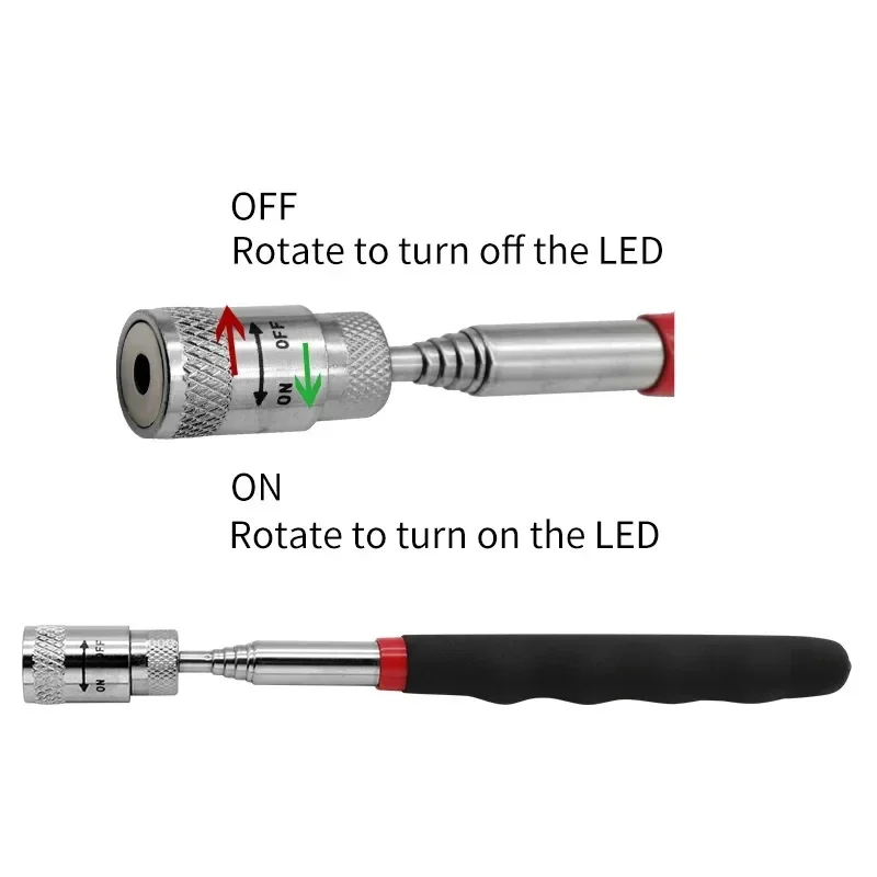 Telescopic Magnetic Pen with L – Fishing Rod Travel Bewertung und Preis
