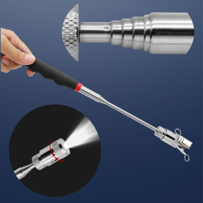1pc Portable Magnetic PickUp T – Fishing Rod Travel Bewertung und Preis