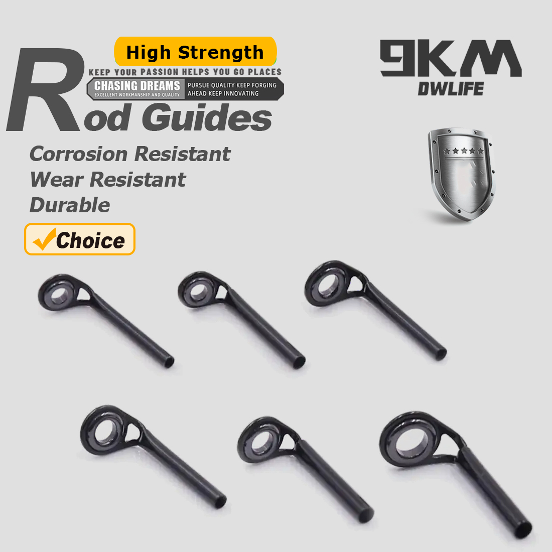 Fishing Rod Guides 5~10pcs MKT – Fishing Rod Tip Replacement Bewertung und Preis