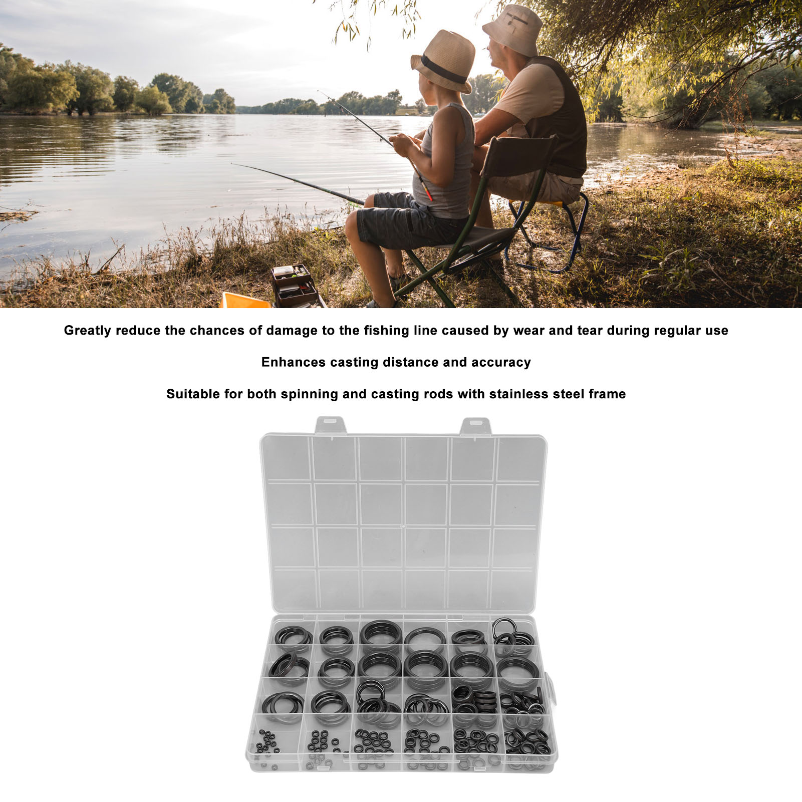 Fishing Rod Guide Repair Kit F – Fishing Rod Casting Bewertung und Preis