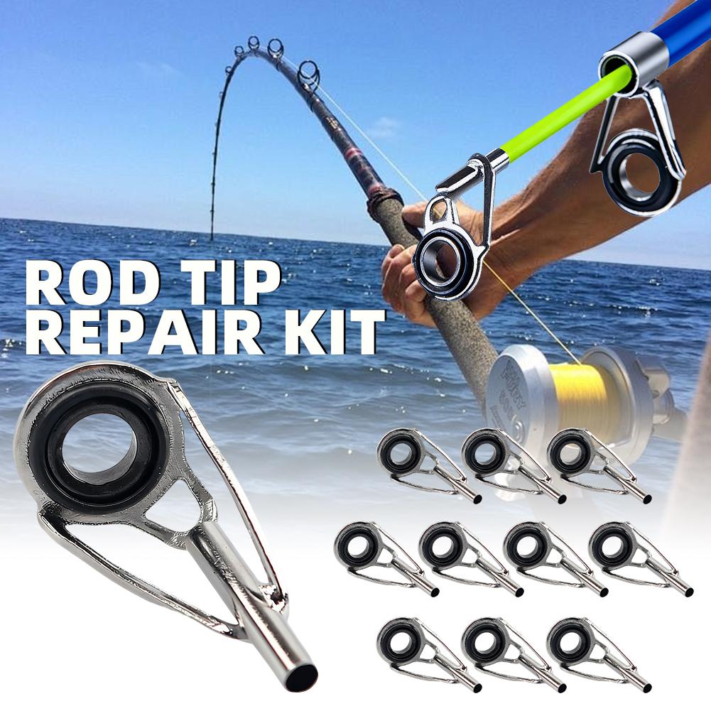 Rod Tip Repair Kit 10pcs Fishi – Fishing Rod Casting Bewertung und Preis