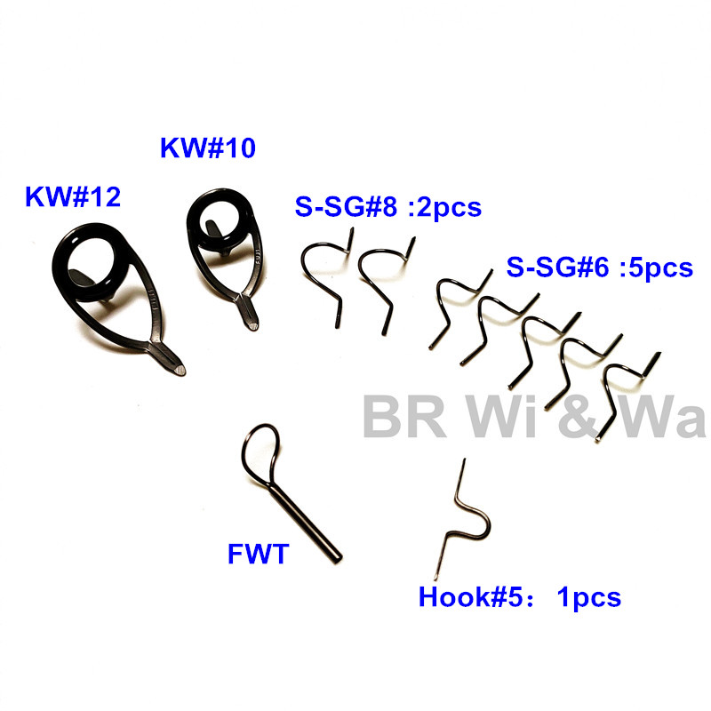 Fly Fishing Rod Guide Set, Alc – Fishing Rod Guide Replacement Bewertung und Preis
