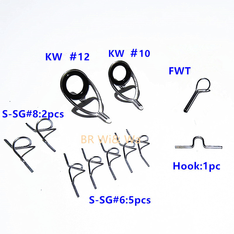 Fly Fishing Rod Guide Set, Alc – Fishing Rod Guide Replacement Bewertung und Preis