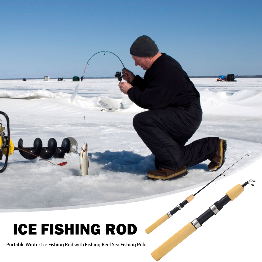 Ice Fishing Rod Portable Spinn – Fishing Rod Ice Bewertung und Preis