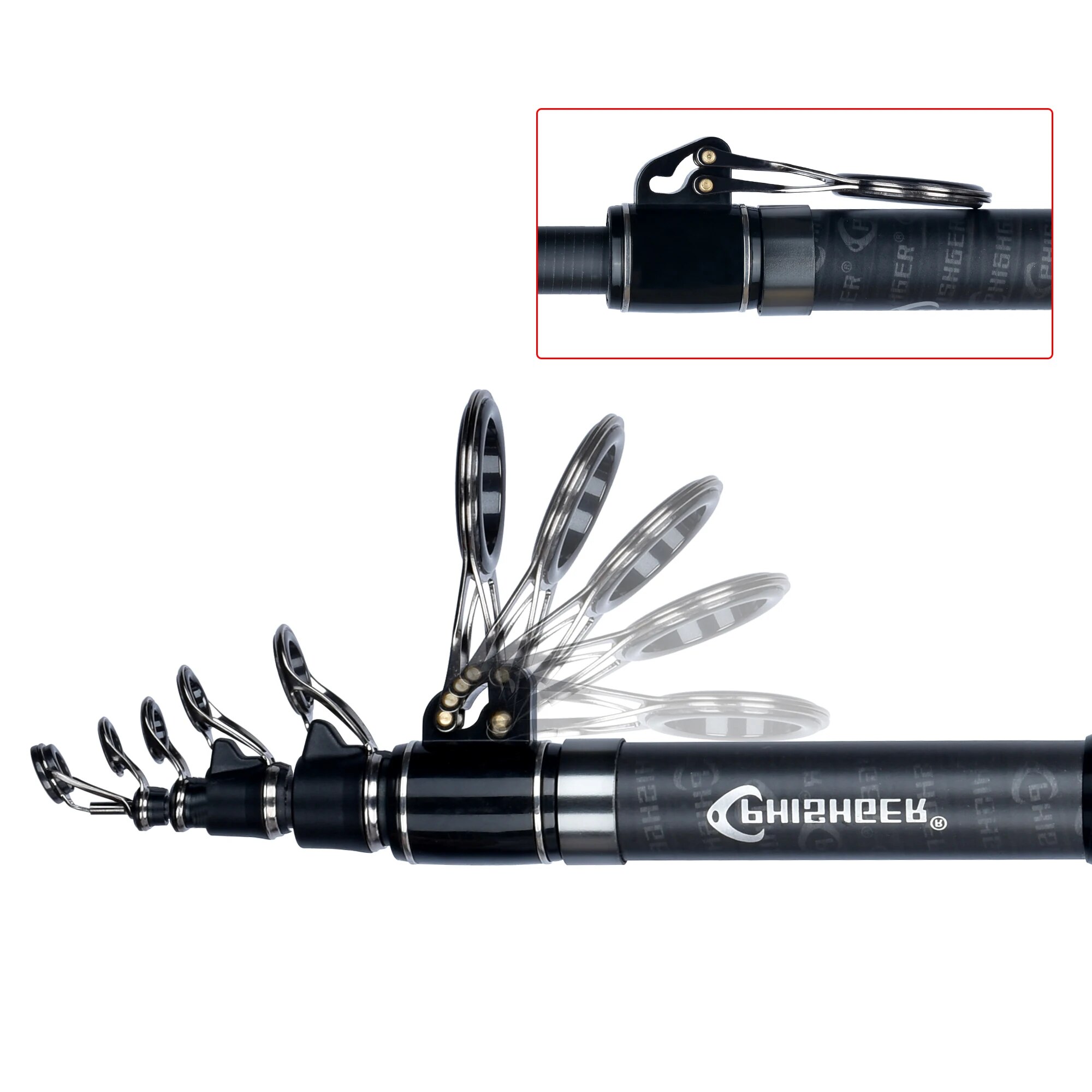 PHISHGER Telescopic Surf Spinn – Fishing Rod Surf Bewertung und Preis