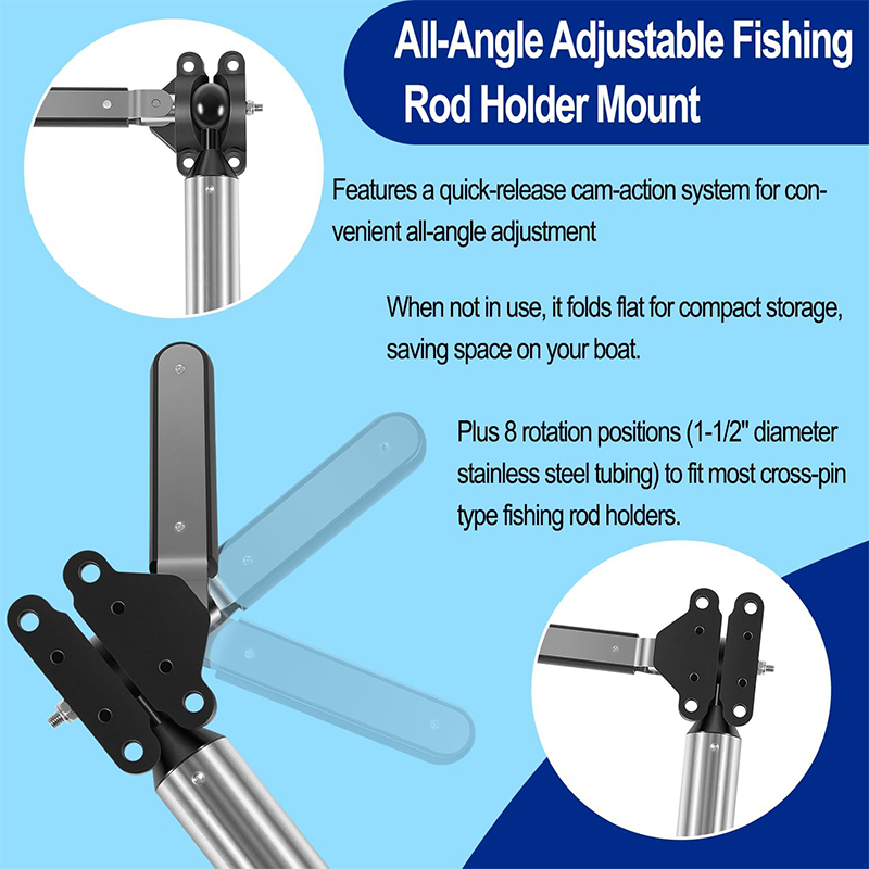 All-Angle Adjustable Fish Rod  – Fishing Rod Holder Bewertung und Preis