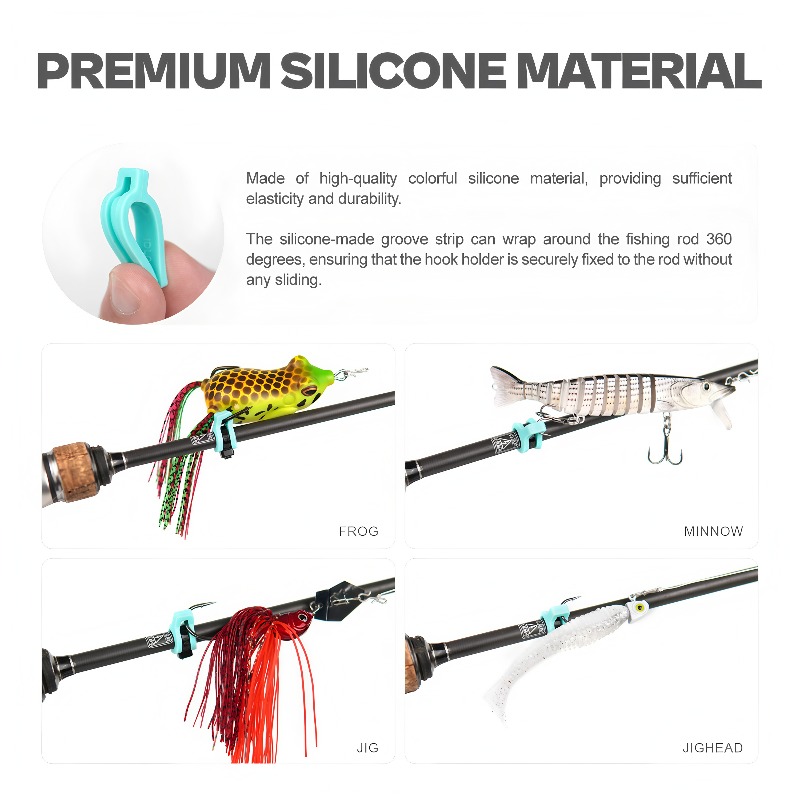 Silicone Lure Hanger Hook​ – U – Fishing Rod Combo Bewertung und Preis