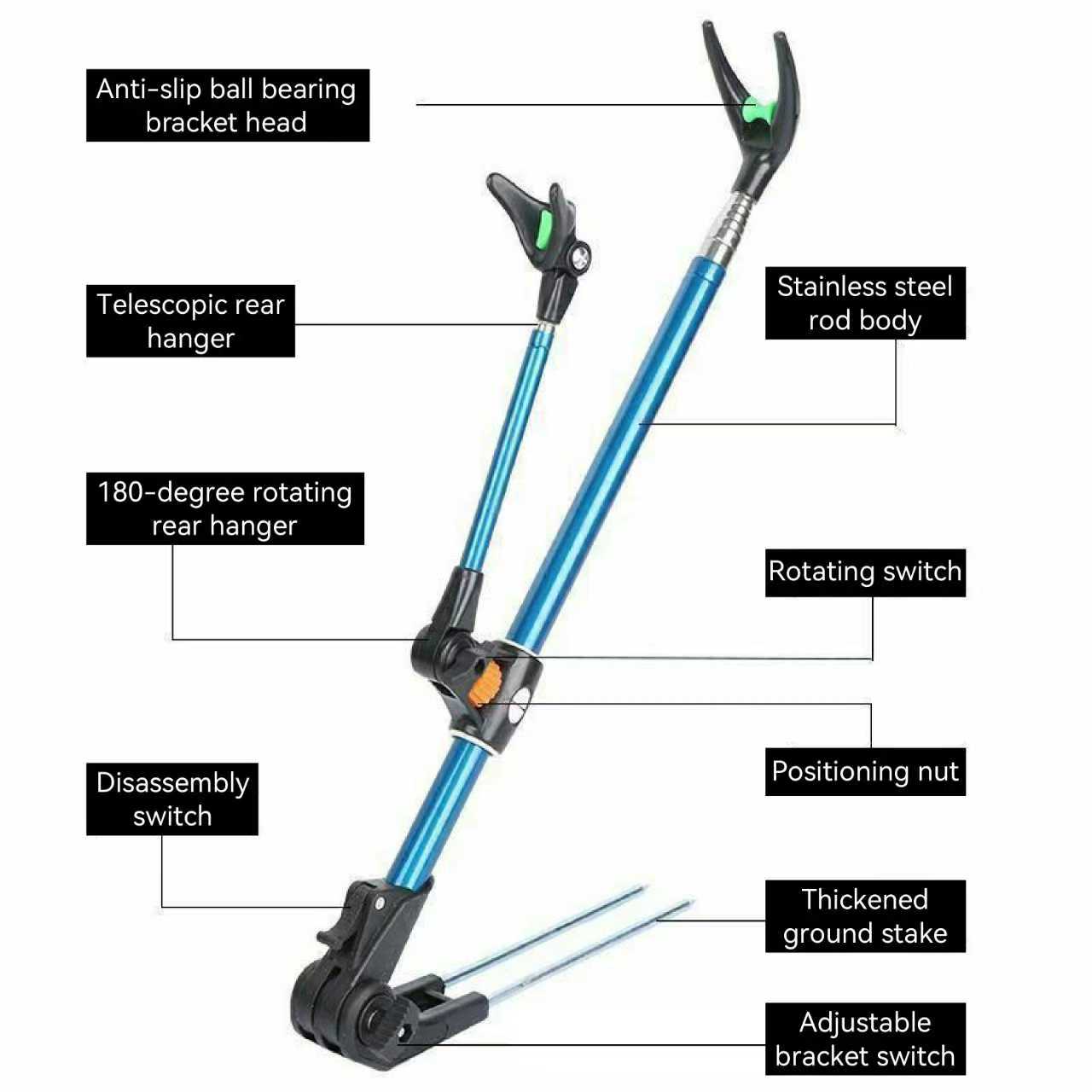 Thickened Telescopic Fishing R – Fishing Rod Telescopic Bewertung und Preis