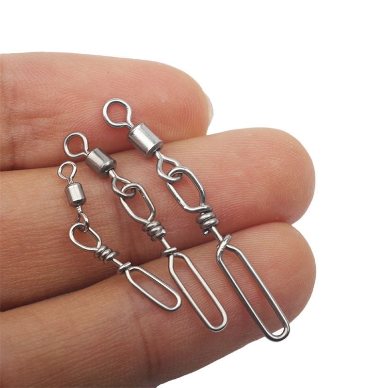 10Pcs Stainless Steel Quick Sn – Fishing Rod Casting Bewertung und Preis