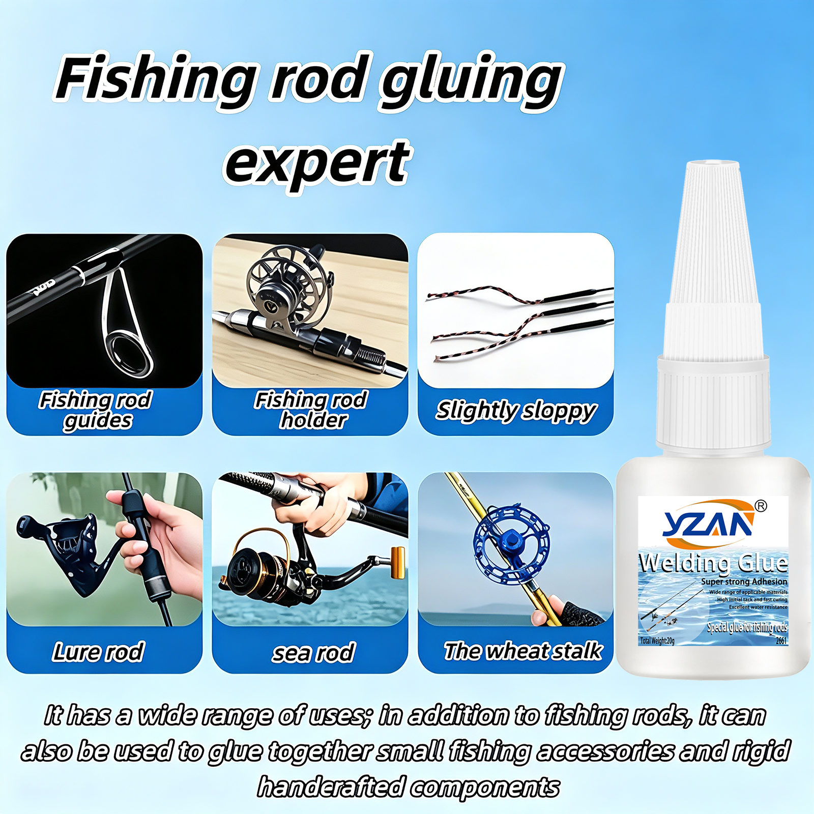 Fishing Rod Repair Glue  Fast  – Fishing Rod Guide Replacement Bewertung und Preis