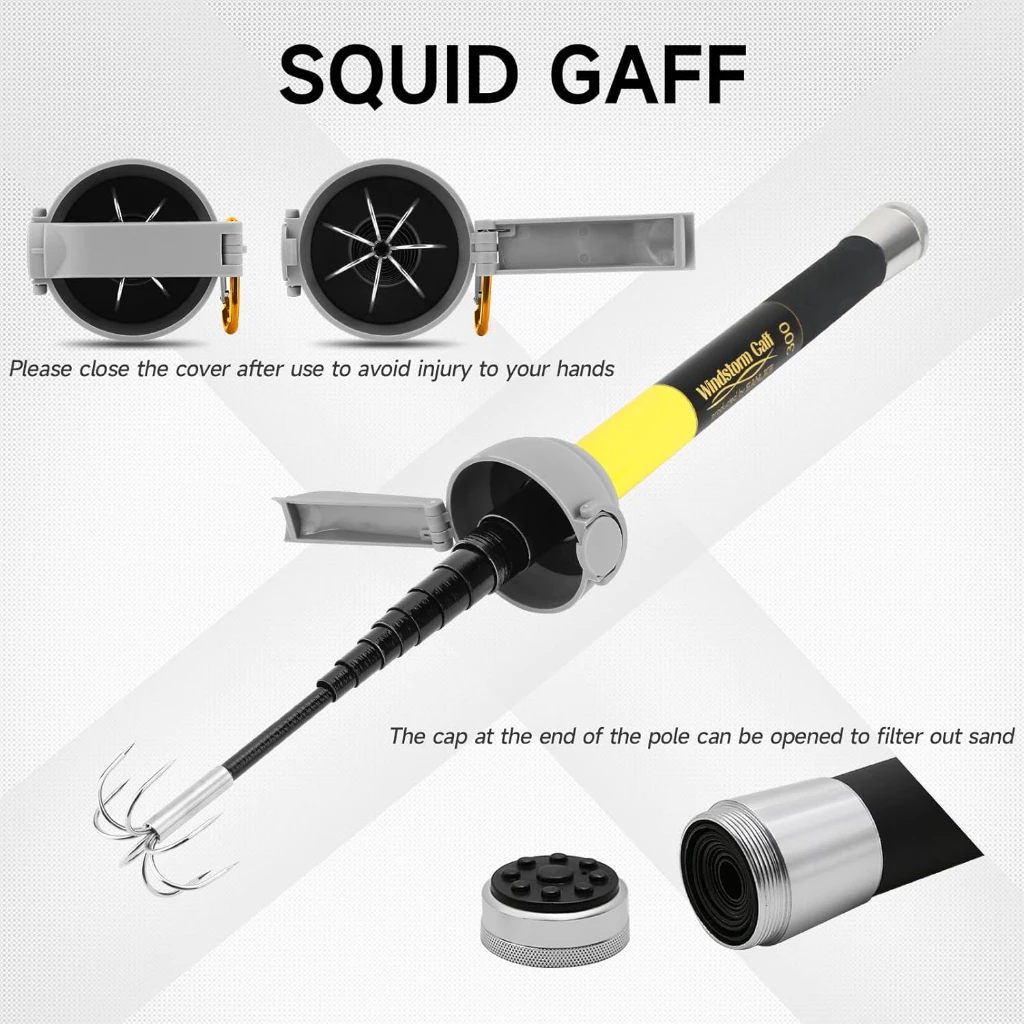 SANLIKE Fishing-Squid Gaff 3M/ – Fishing Rod Carbon Fiber Bewertung und Preis