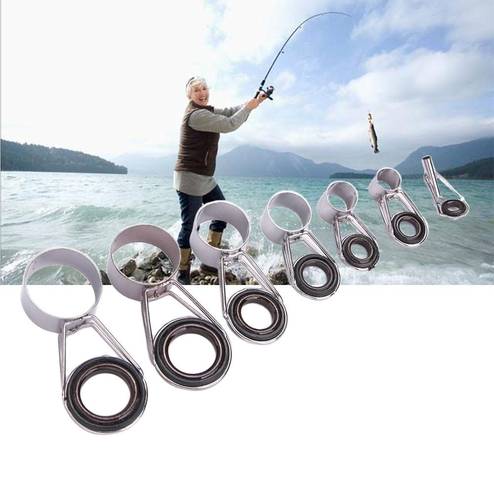 7 Sizes Raft DIY Tip Accessori – Fishing Rod Guide Replacement Bewertung und Preis