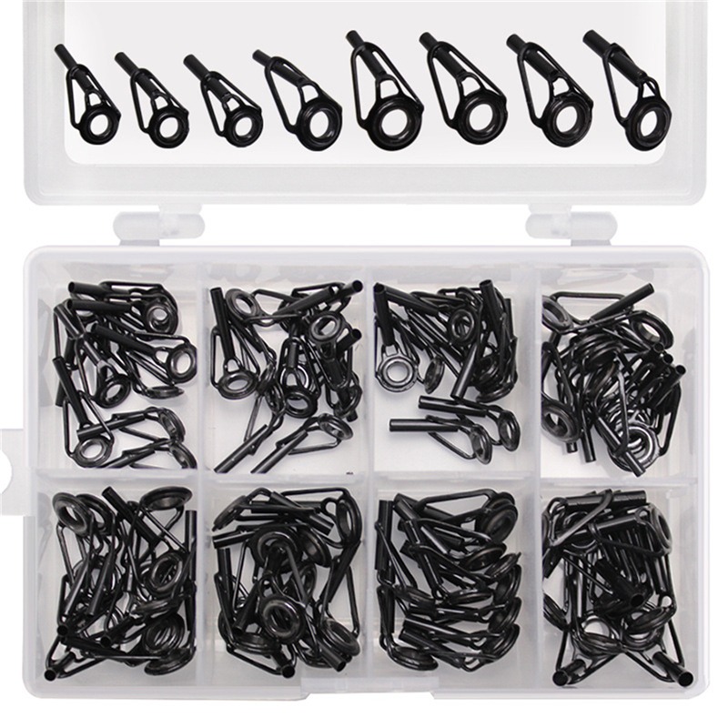 8/80Pcs Fishing Rod Guides Hig – Fishing Rod Repair Kit Bewertung und Preis