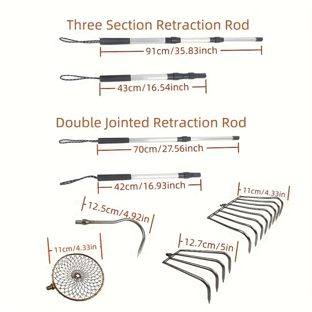 1pc JOOYOO Telescopic Aluminum – Fishing Rod Ice Bewertung und Preis
