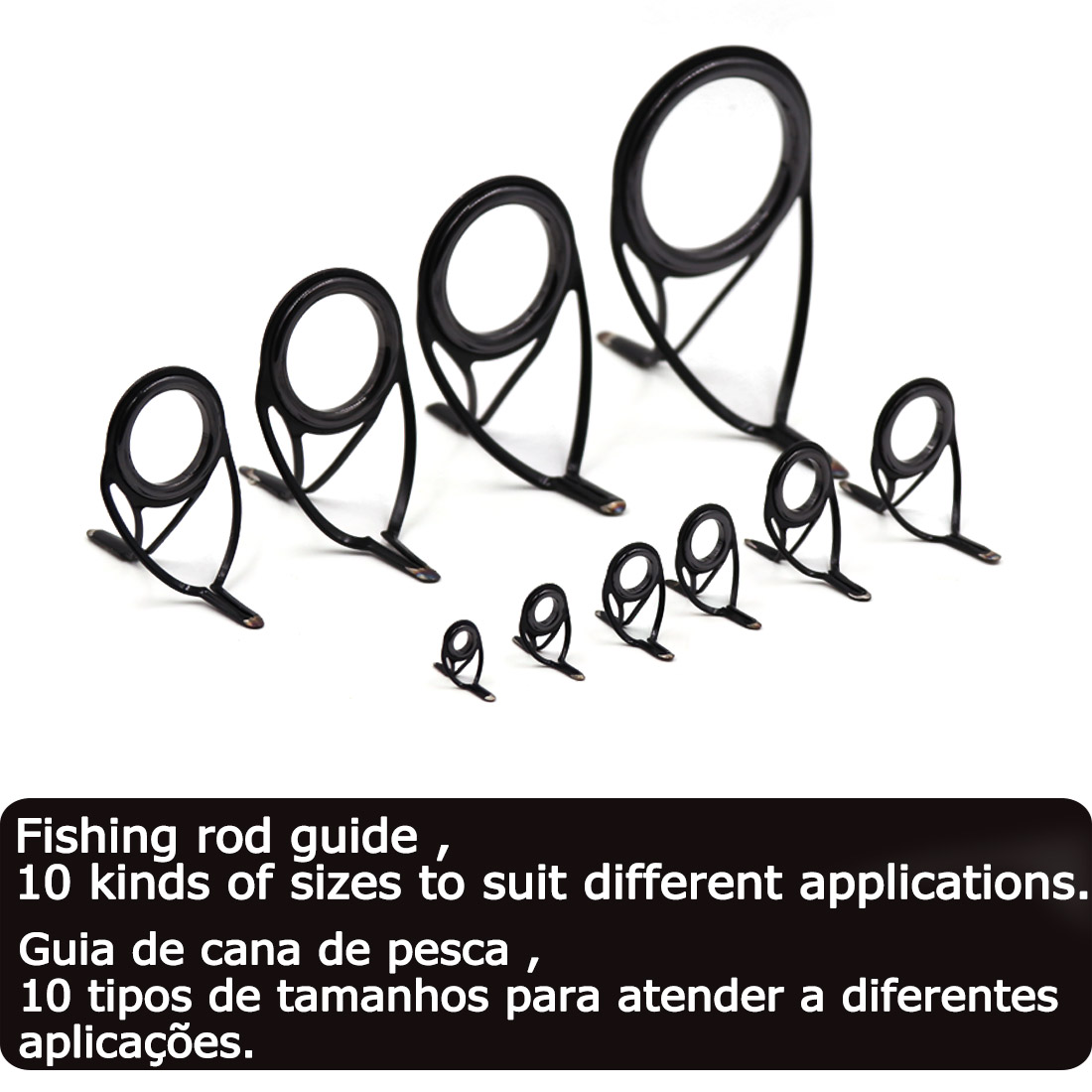 9KM OB Curved Rod Guide Kit 10 – Fishing Rod Spinning Bewertung und Preis