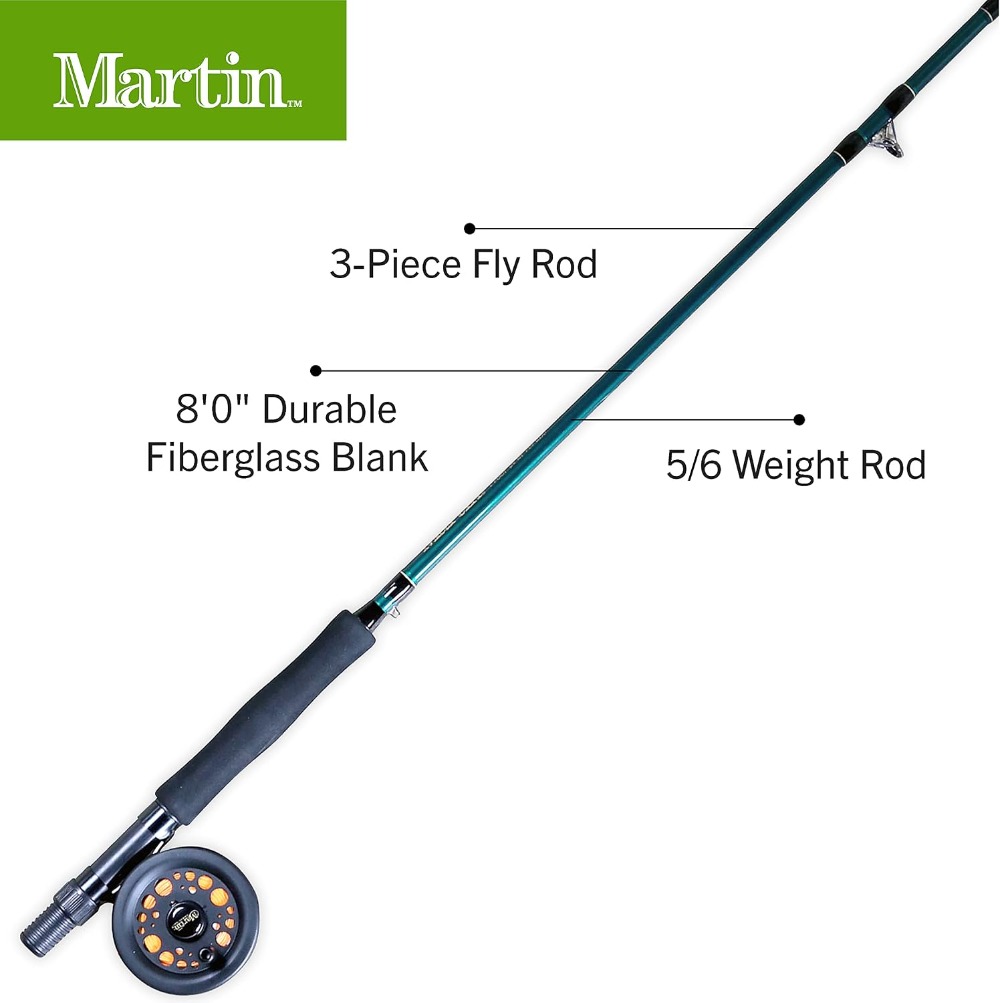 Complete Fly Fishing Kit - 8ft – Fishing Rod Fly Bewertung und Preis