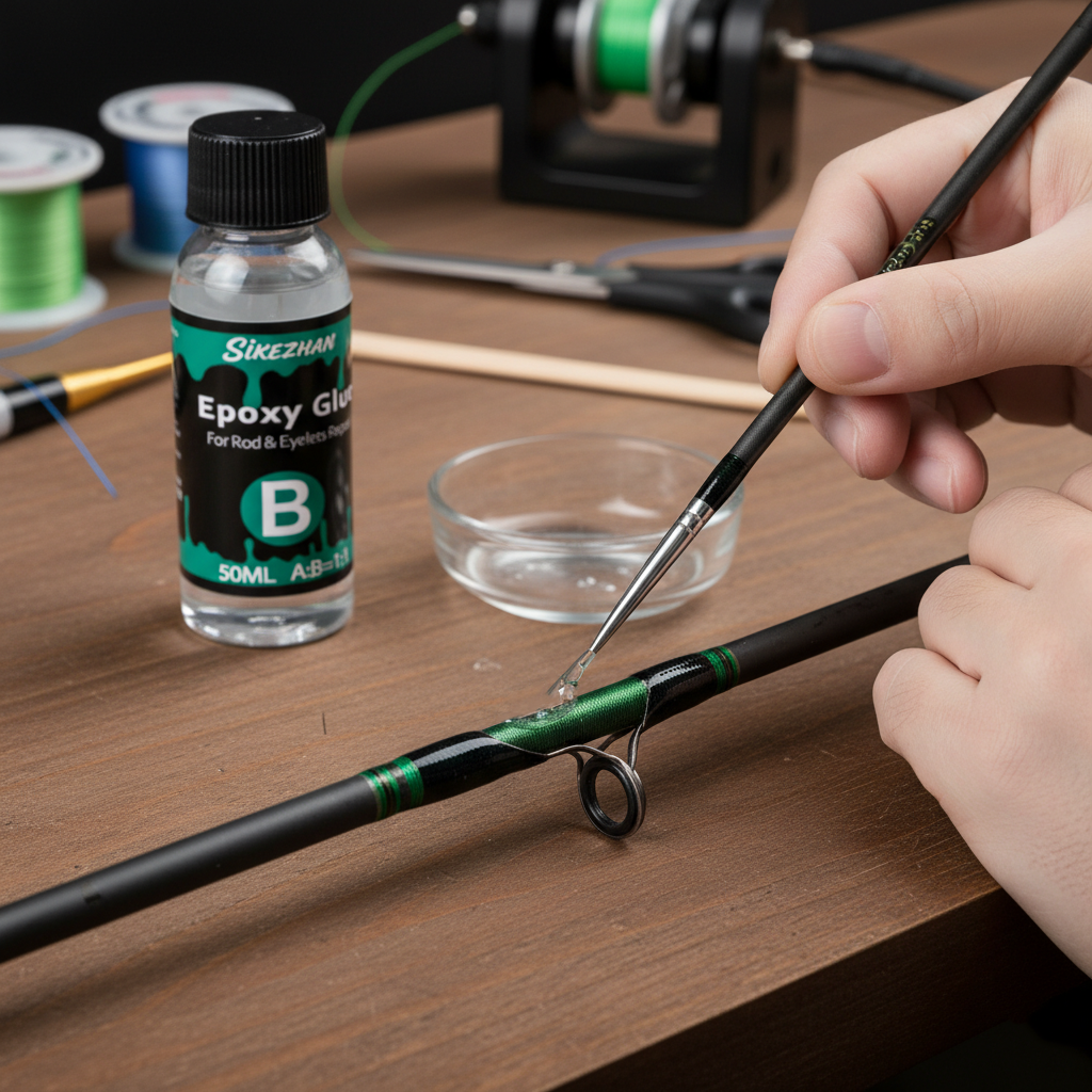 Clear 2-Part Fishing Rod Epoxy – Fishing Rod Repair Kit Bewertung und Preis
