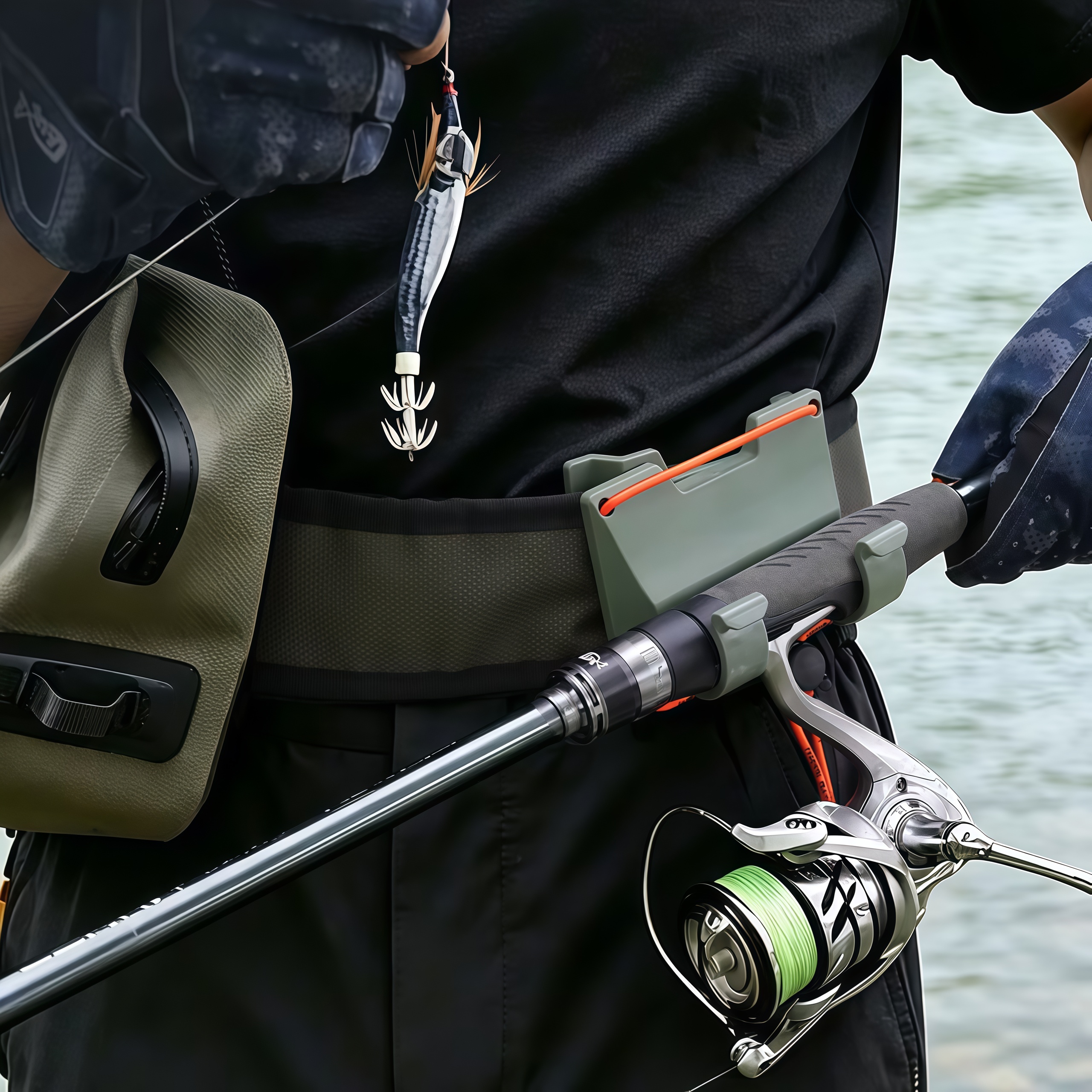 DEUKIO Outdoor Belt Clip Rod H – Fishing Rod Spinning Bewertung und Preis