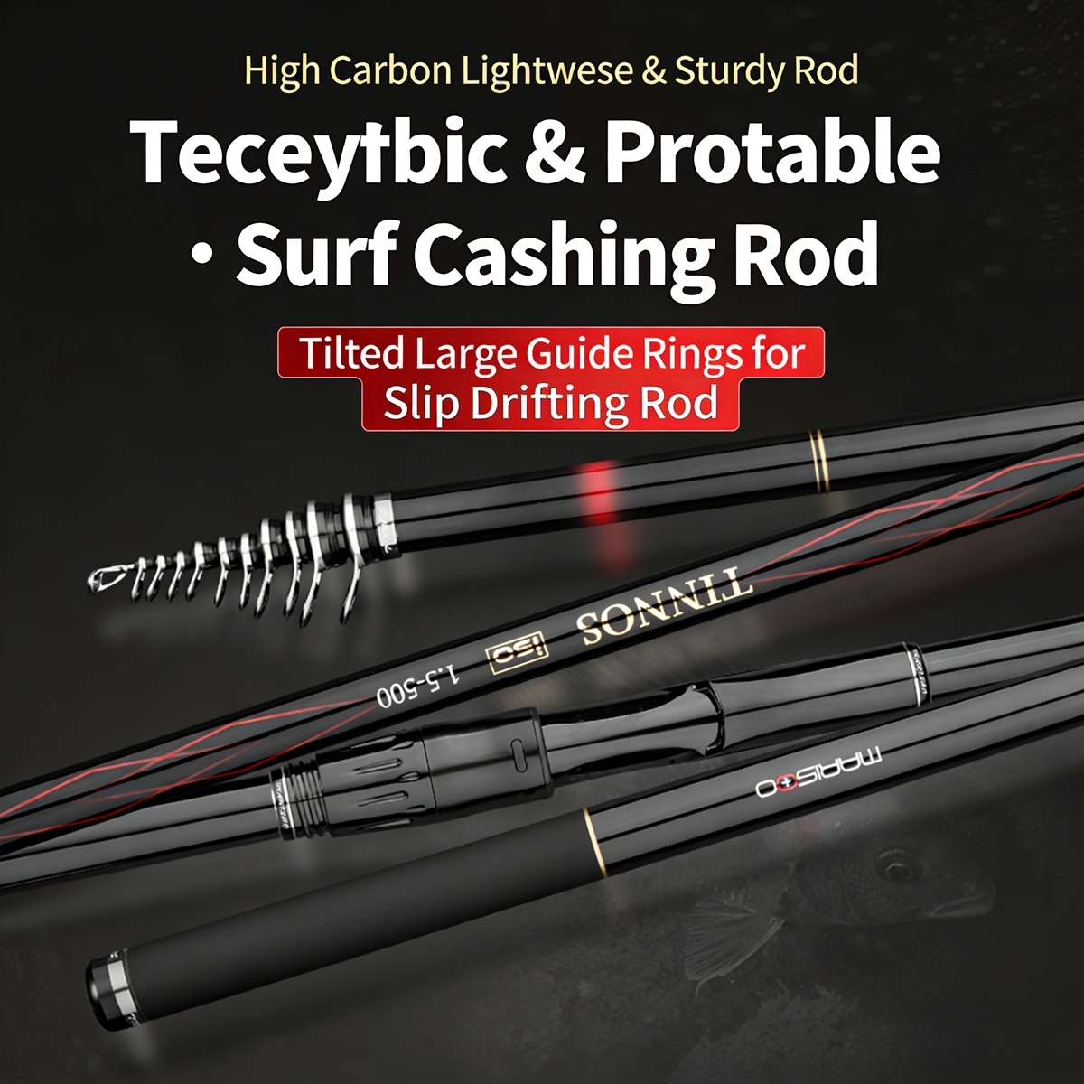 MARISOO TINNOS 30T Carbon Fibe – Fishing Rod Surf Bewertung und Preis