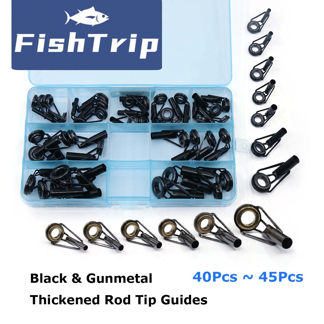 FishTrip Rod Tip Repair Kit 5~ – Fishing Rod Tip Replacement Bewertung und Preis