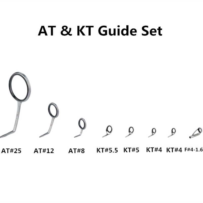 NooNRoo AT & KT Guide Set Fish – Fishing Rod Guide Replacement Bewertung und Preis