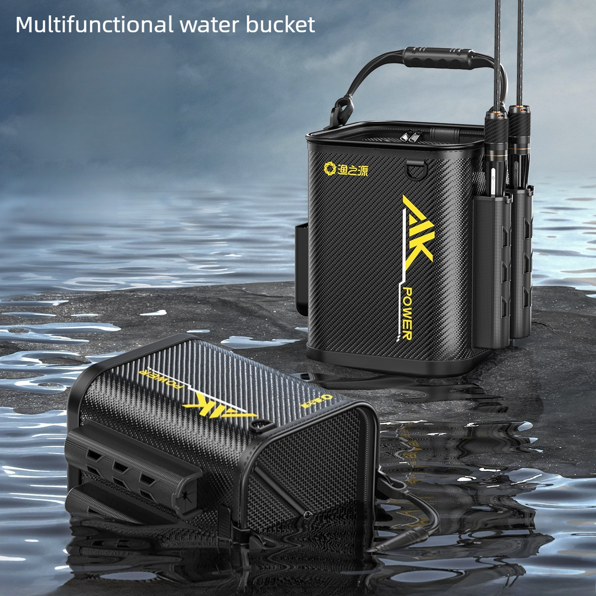 Multi-Functional Live Fish Buc – Fishing Rod Travel Bewertung und Preis