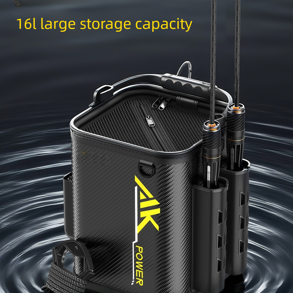 Multi-Functional Live Fish Buc – Fishing Rod Travel Bewertung und Preis