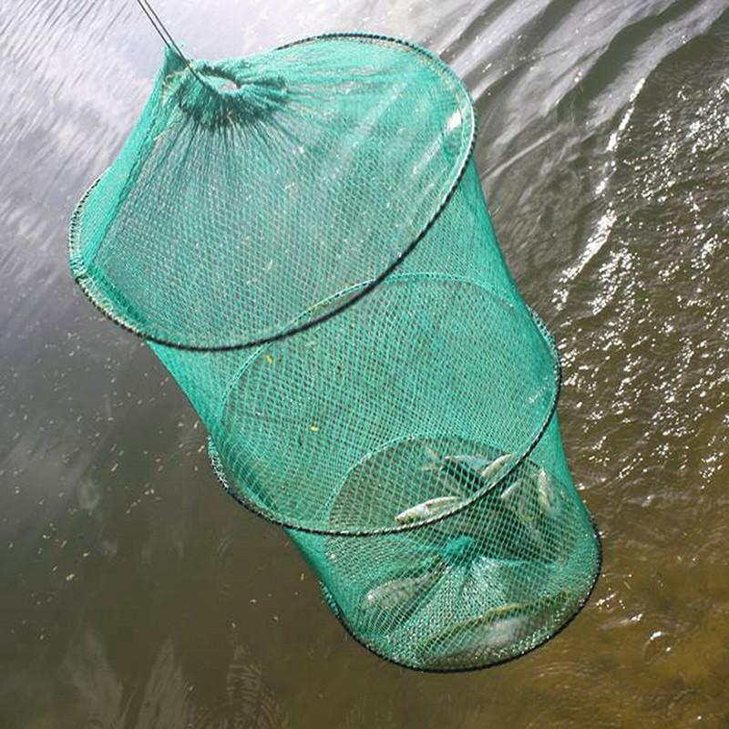 Folding Round Nylon Mesh Metal – Fishing Rod Casting Bewertung und Preis