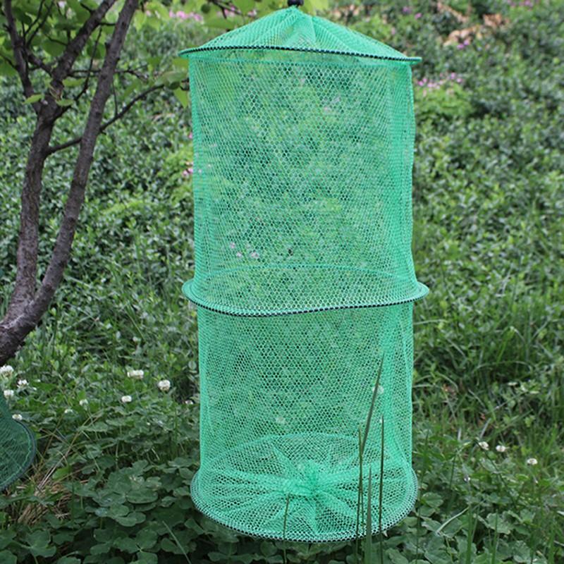 Folding Round Nylon Mesh Metal – Fishing Rod Casting Bewertung und Preis
