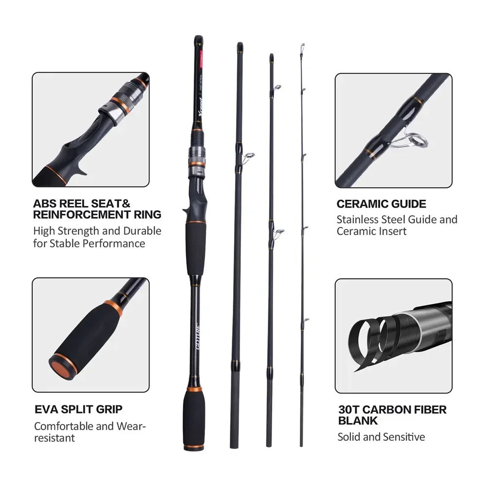 Goture Xceed 4 Setions Travel  – Fishing Rod Surf Bewertung und Preis