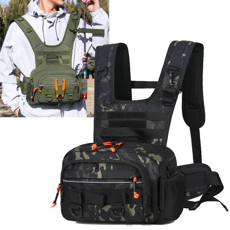 Men Chest Bag Tactical Fishing – Fishing Rod Holder Bewertung und Preis