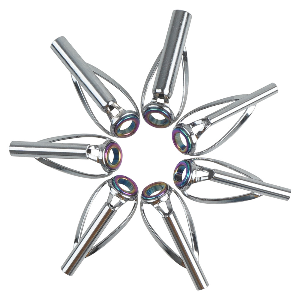 10Pcs Fishing rod guide tips r – Fishing Rod Tip Replacement Bewertung und Preis