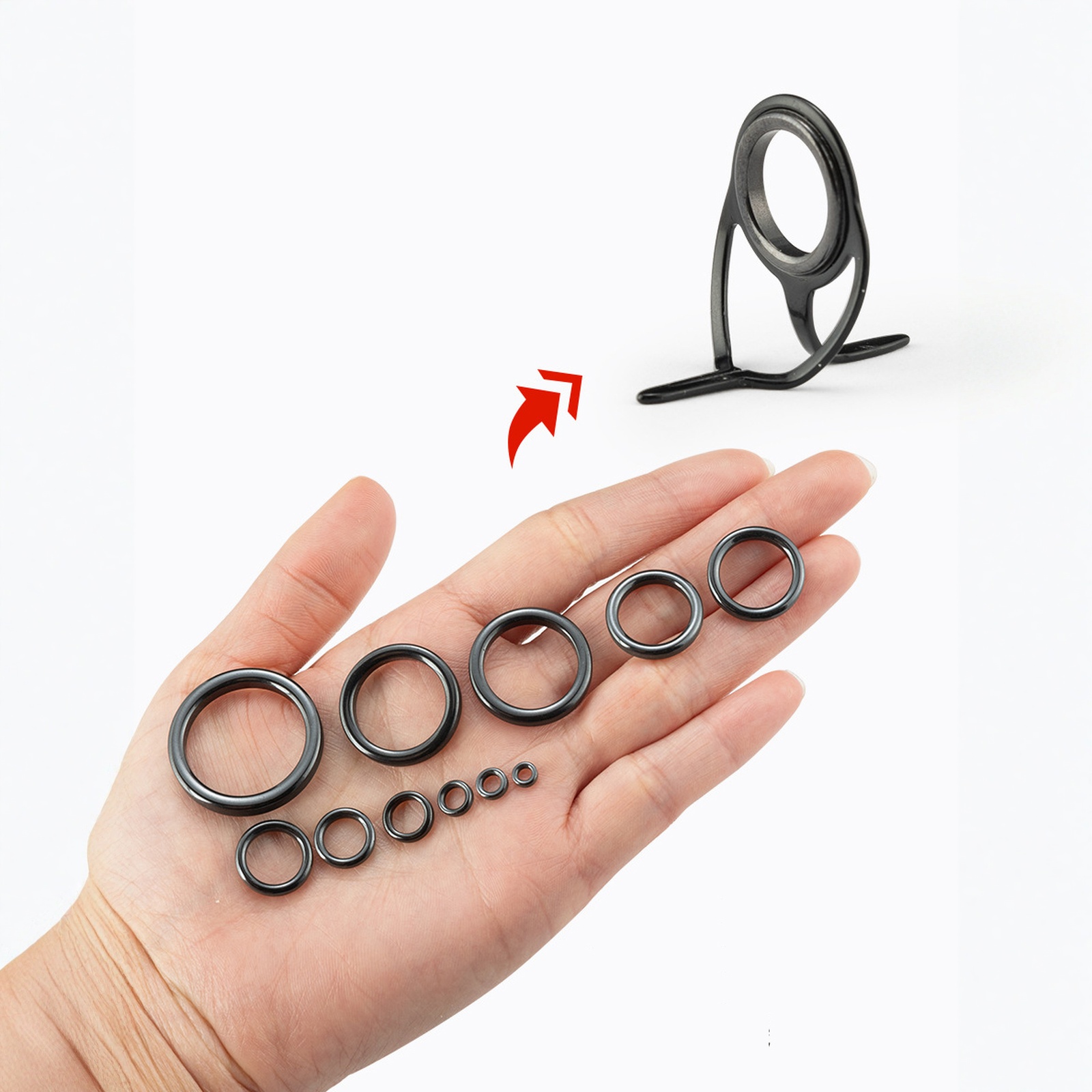 26PCS Fishing Rod Guide Ring K – Fishing Rod Guide Replacement Bewertung und Preis