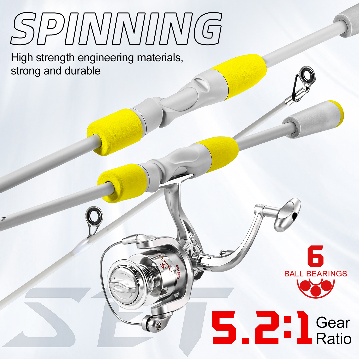 Sougayilang 2section Spinning  – Fishing Rod Carbon Fiber Bewertung und Preis