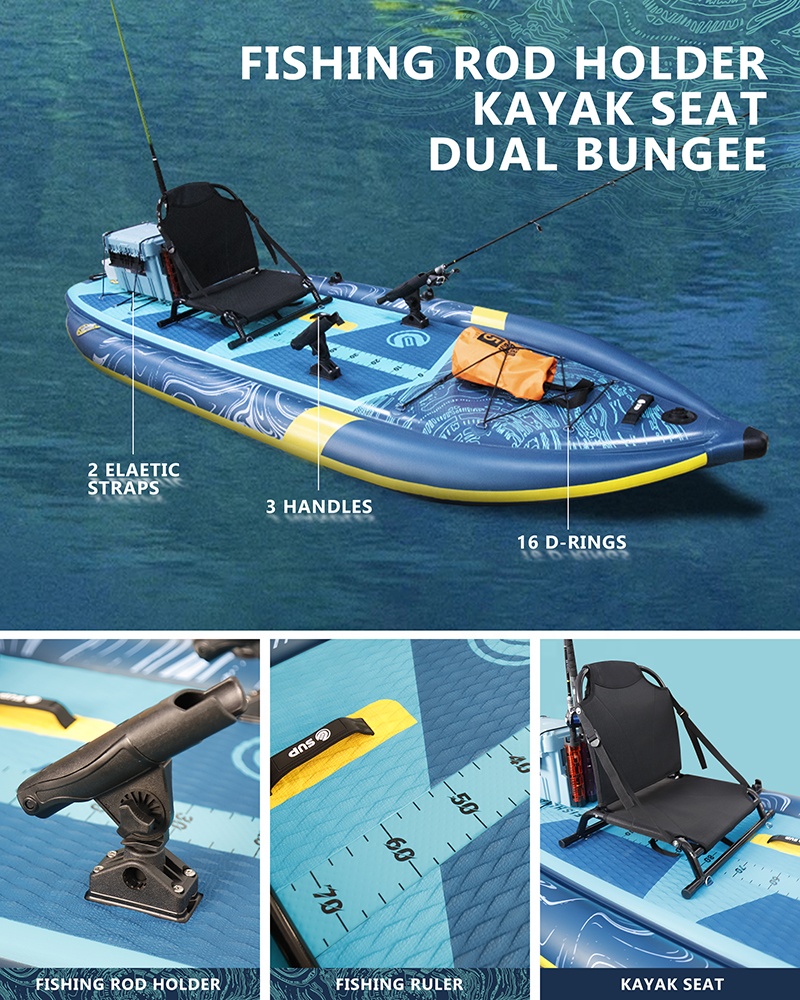 Three Air Chamber Inflatable F – Fishing Rod Holder Bewertung und Preis